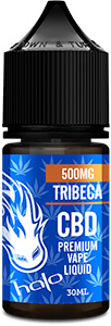 Halo CBD Vape Halo CBD Vape Juice in a PET bottle